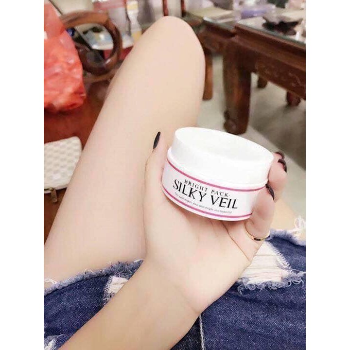 Kem Dưỡng Trắng Da Silky Veil Dành cho mặt và body