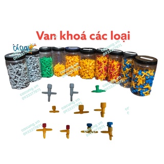 Van Khoá Vặn Oxy Các Loại - Van Khoá dây oxy cho hồ cá cảnh