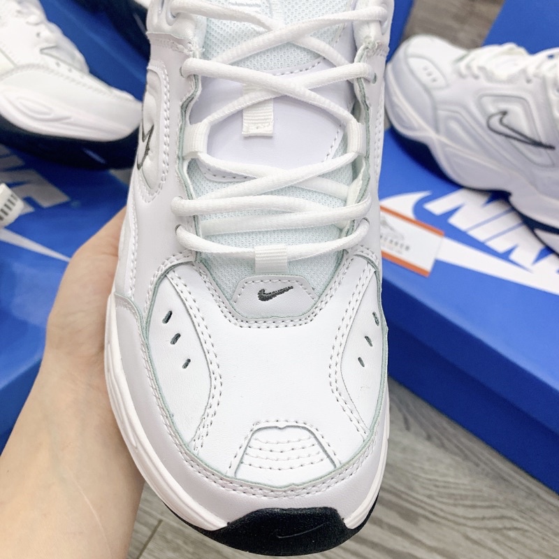 Giày Thể Thao M2K Tekno Trắng Đen Cao Cấp [FULL BOX] Giầy sneaker xám trắng tăng chiều cao nam nữ hottrend