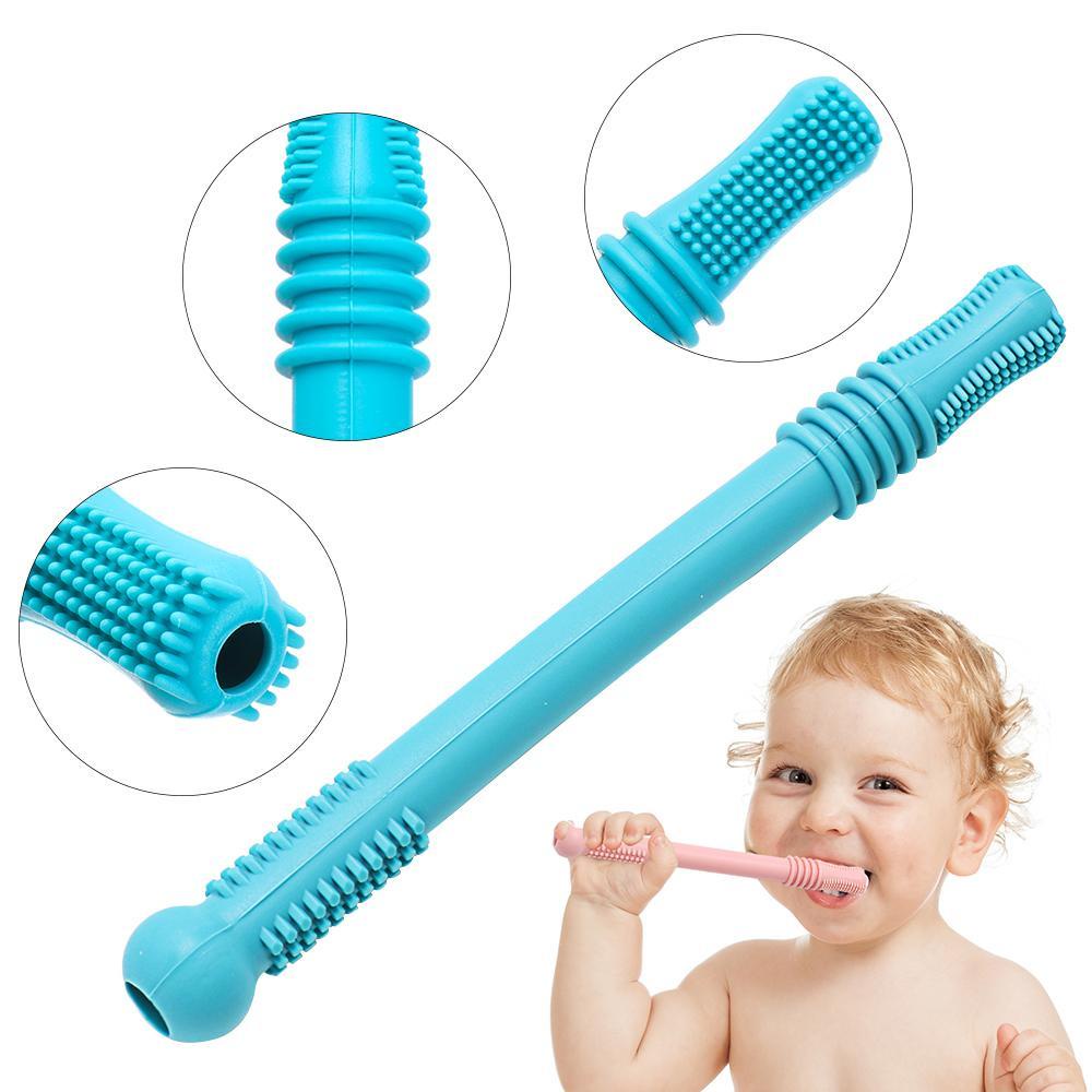 NIUYOU Đồ Chơi Ngậm Mọc Răng Bằng Silica Gel Mềm Chịu Nhiệt Độ Cao