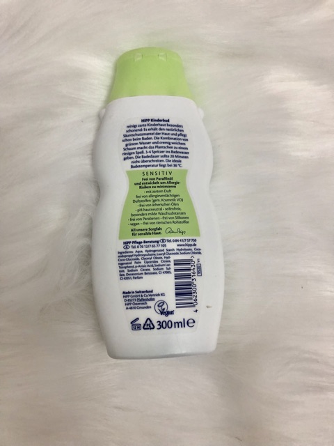 Sữa Tắm Gội Hipp cho bé nhạy cảm