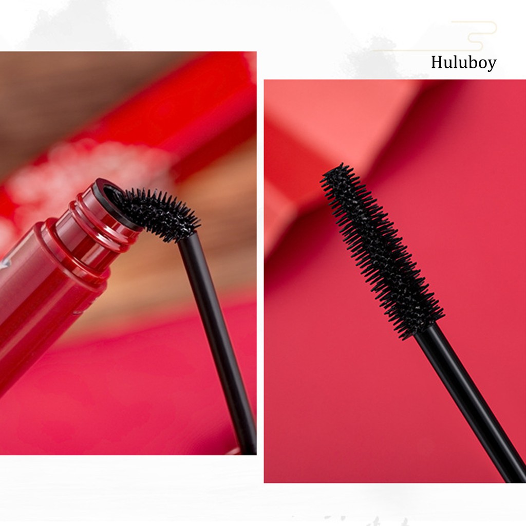 (hàng Mới Về) Mascara Trang Điểm Uốn Cong Làm Dày Và Dài Lông Mi Chống Thấm Nước Phong Cách Trung Hoa Cho Nữ