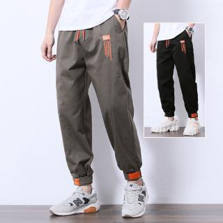 Quần Dài Thể Thao Lưng Thun Dây Rút Phong Cách Hàn Quốc Thời Trang Xuân Hè Cho Nam