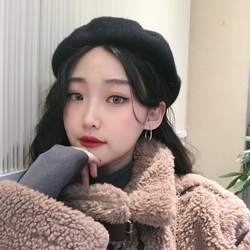 Khuyên Tai Kim Loại Hình Oval Đơn Giản A732