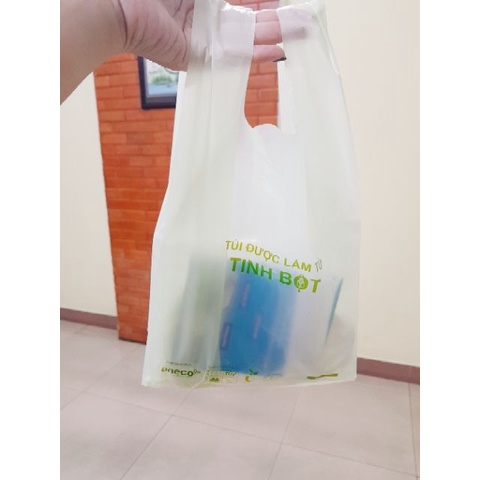 SET  túi làm từ bột ngô phân hủy sinh học hoàn toàn - Không nhựa 100% - Bảo vệ môi trường