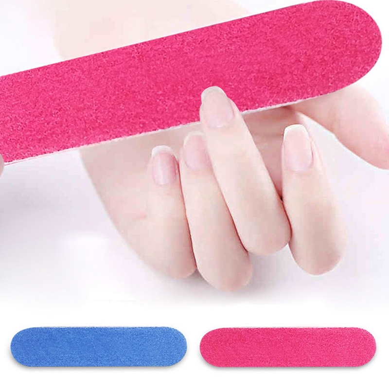Dụng cụ dũa móng tay nhám hai mặt nhỏ gọn tiện dụng