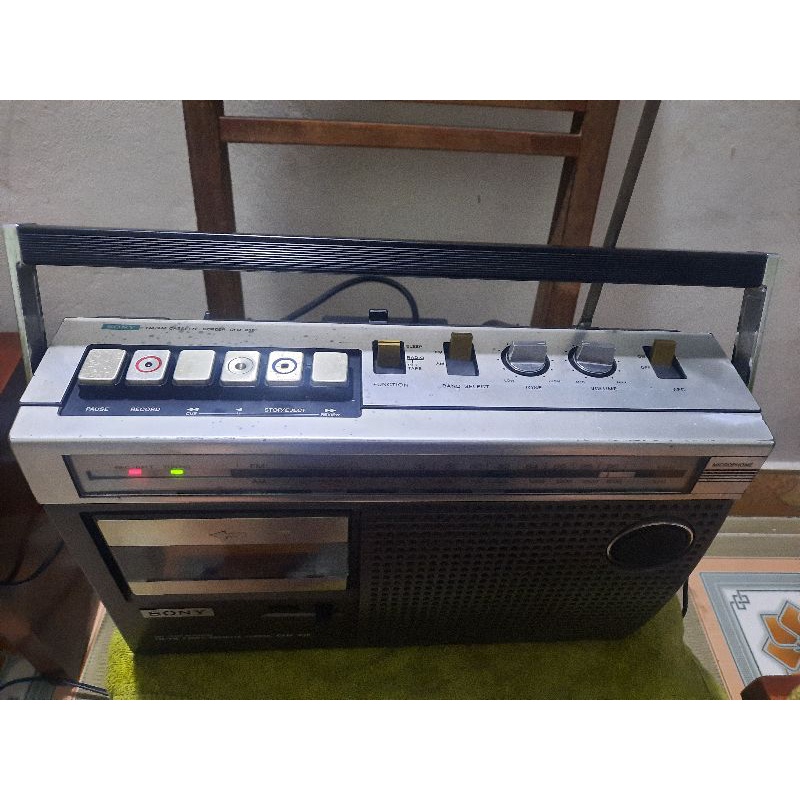 Đài sony cassette cfm 838