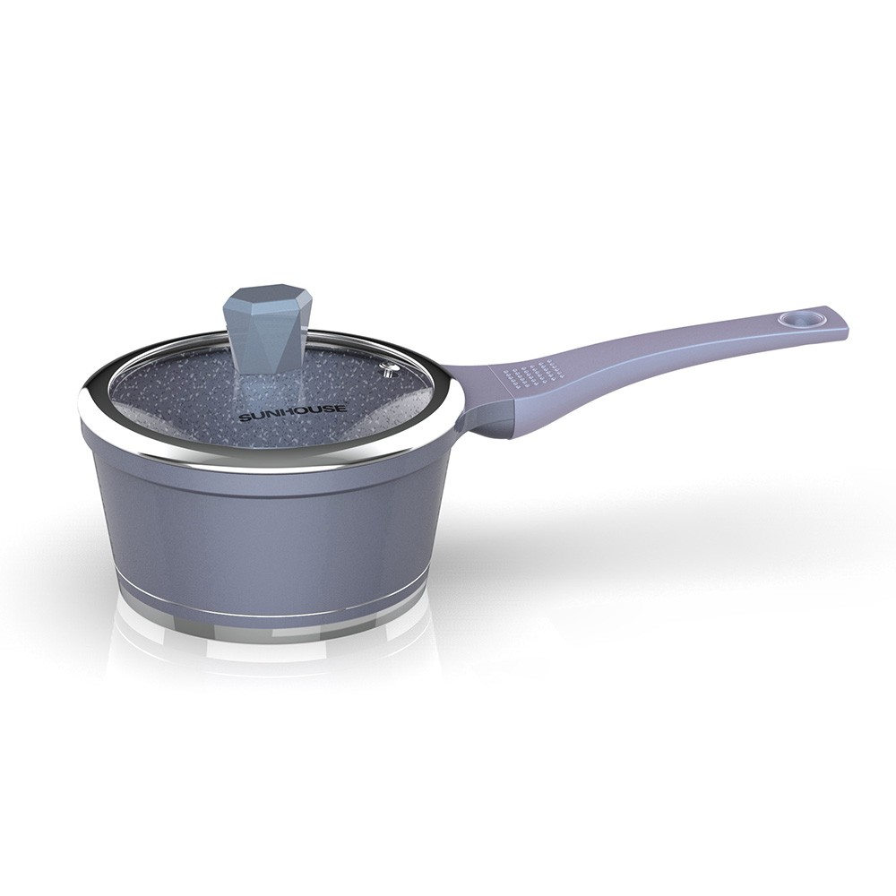 Bộ nồi vân đá đáy từ Sunhouse SHG2003MMA