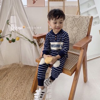 Bộ nỉ da cá siêu xinh cho bé