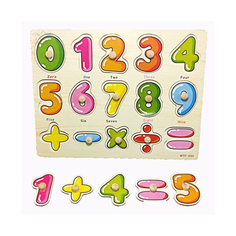 ZFXW Children Early Education Wooden Puzzle Hand Grasping Number Alphabet Board Toy
For Toddler Baby and Infant Boys and Girl @VN