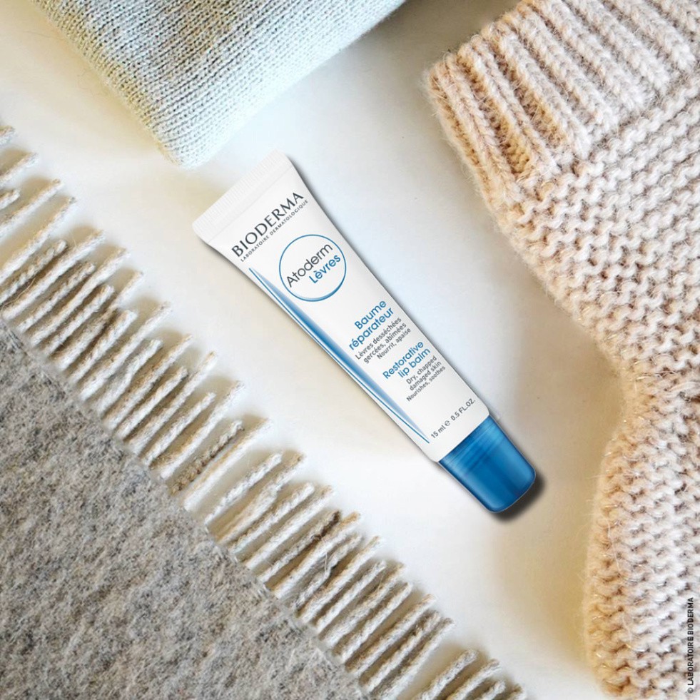 Sáp Dưỡng môi khô nứt nẻ, tổn thương Bioderma Atoderm Levres Baume - 15ml | BigBuy360 - bigbuy360.vn