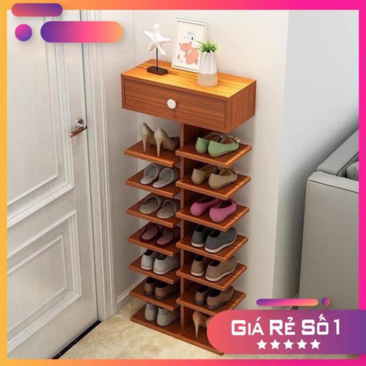 KỆ ĐA NĂNG ĐỂ GIẦY DÉP HÌNH ZÍCH ZẮC CHẤT LƯỢNG TỐT (GIA DỤNG SIÊU RẺ)