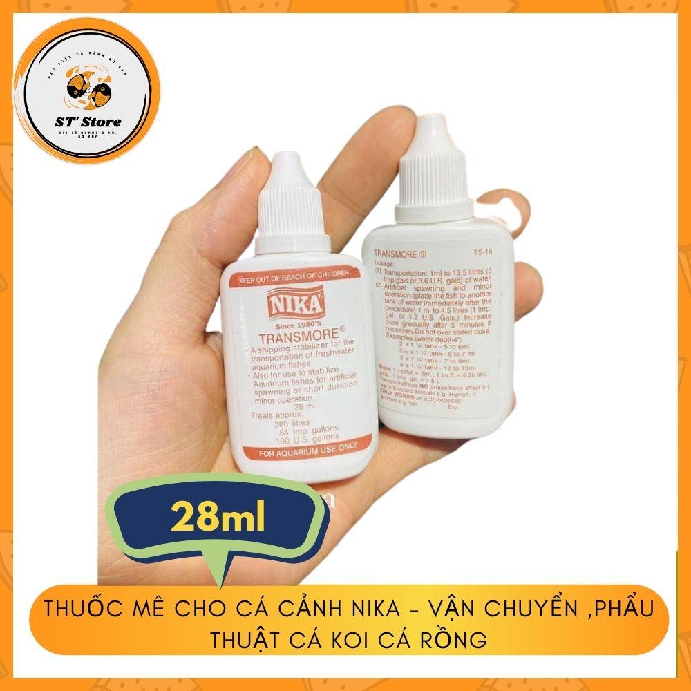 Thuốc Mê Nika chuyên dụng cho cá cảnh