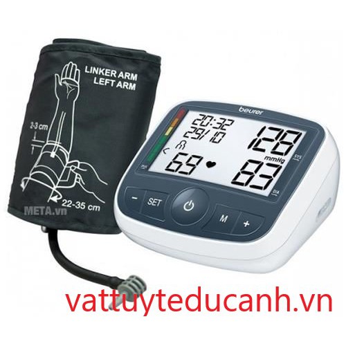 Máy đo huyết áp bắp tay Beurer BM 40 (Đã bao gồm AC)