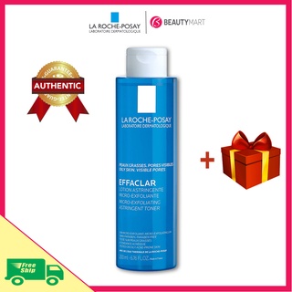 [Freeship+Tặng quà] Nước hoa hồng cho da dầu mụn La Roche Posay Effaclar Astringent 200ml chính hãng Pháp-BeautyMart