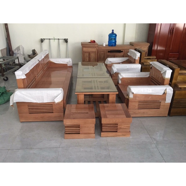 Sofa gỗ sồi nga