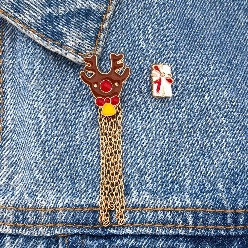 Ghim Cài Áo Trang Trí Giáng Sinh Dễ Phối Đồ