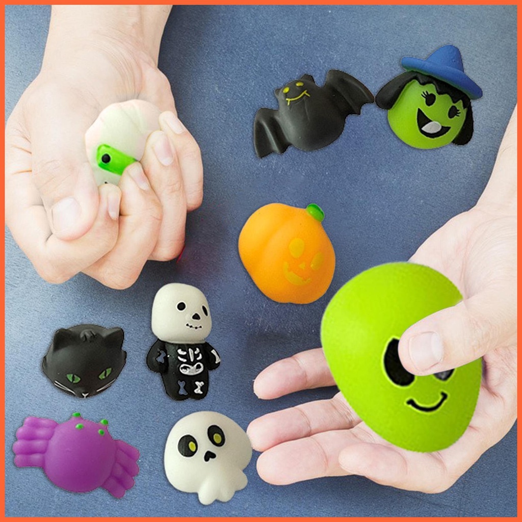 Đồ Chơi Nắn Bóp Đàn Hồi Giải Tỏa Căng Thẳng Tiện Lợi Chủ Đề Halloween
