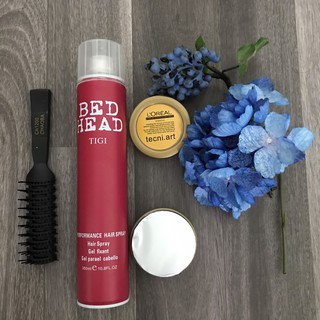 Combo (Gôm Xịt Tóc BED HEAD+Sáp vuốt tóc Loread Proeesstonnel)