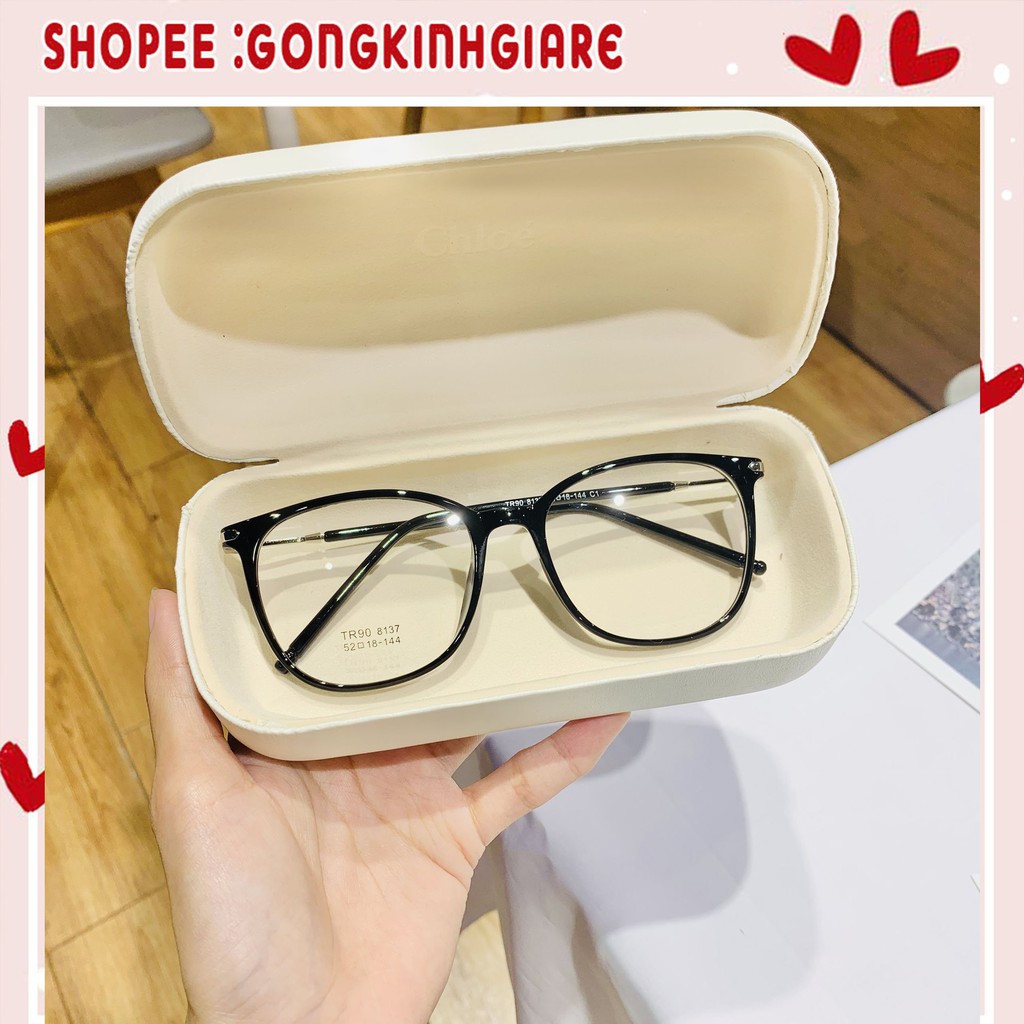 Kính nhựa dẻo bầu mảnh size to Emilie eyewear phụ kiện thời trang 8137 | BigBuy360 - bigbuy360.vn