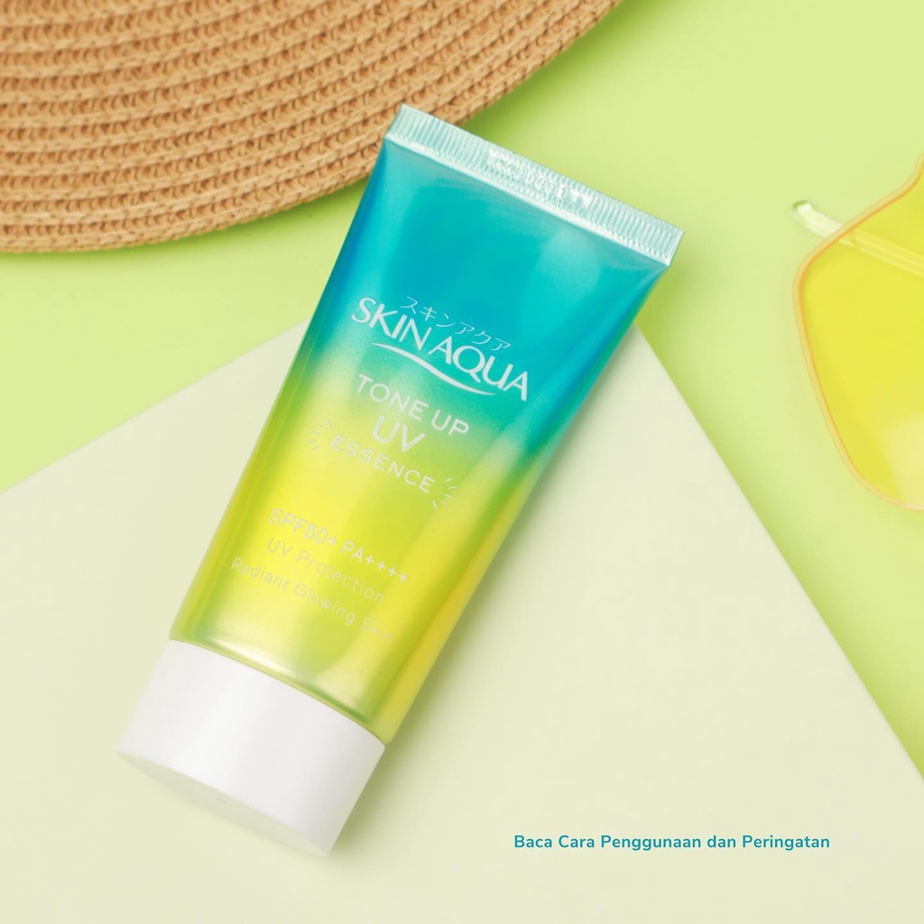 Kem Chống Nắng Skin Aqua Tone Up UV Essence Mint Green SPF 50+ PA++++ Dành Cho Mọi Loại Da-BẢN MÀU XANH