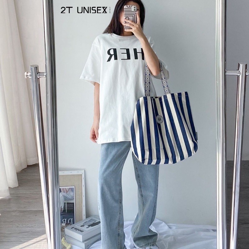 Áo thun chữ her /come