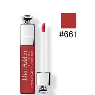 Son Dior Addict Lip Tattoo Màu 661 Natural red Đỏ Unbox