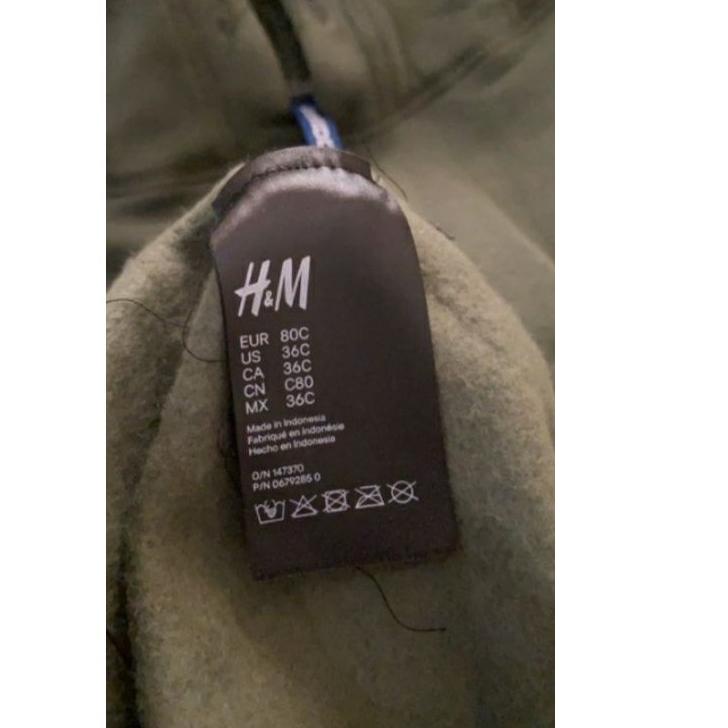 Áo Hoodie In Chữ Today!!!! H & M Cơ Bản