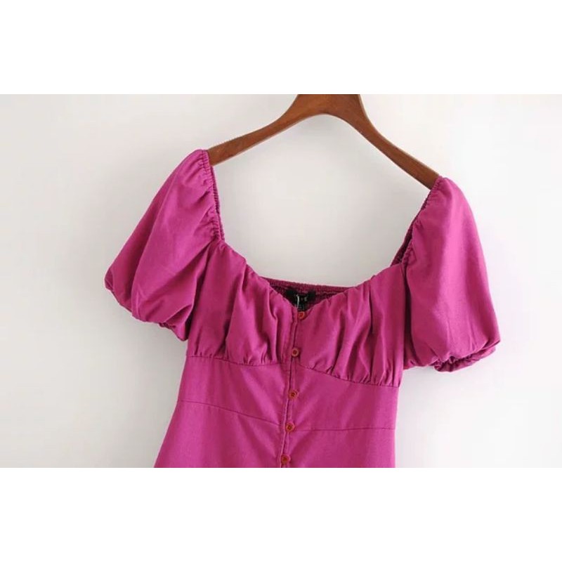 (HÀNG AUTH ) VÁY ZARA MAXI HỒNG XUẤT | BigBuy360 - bigbuy360.vn