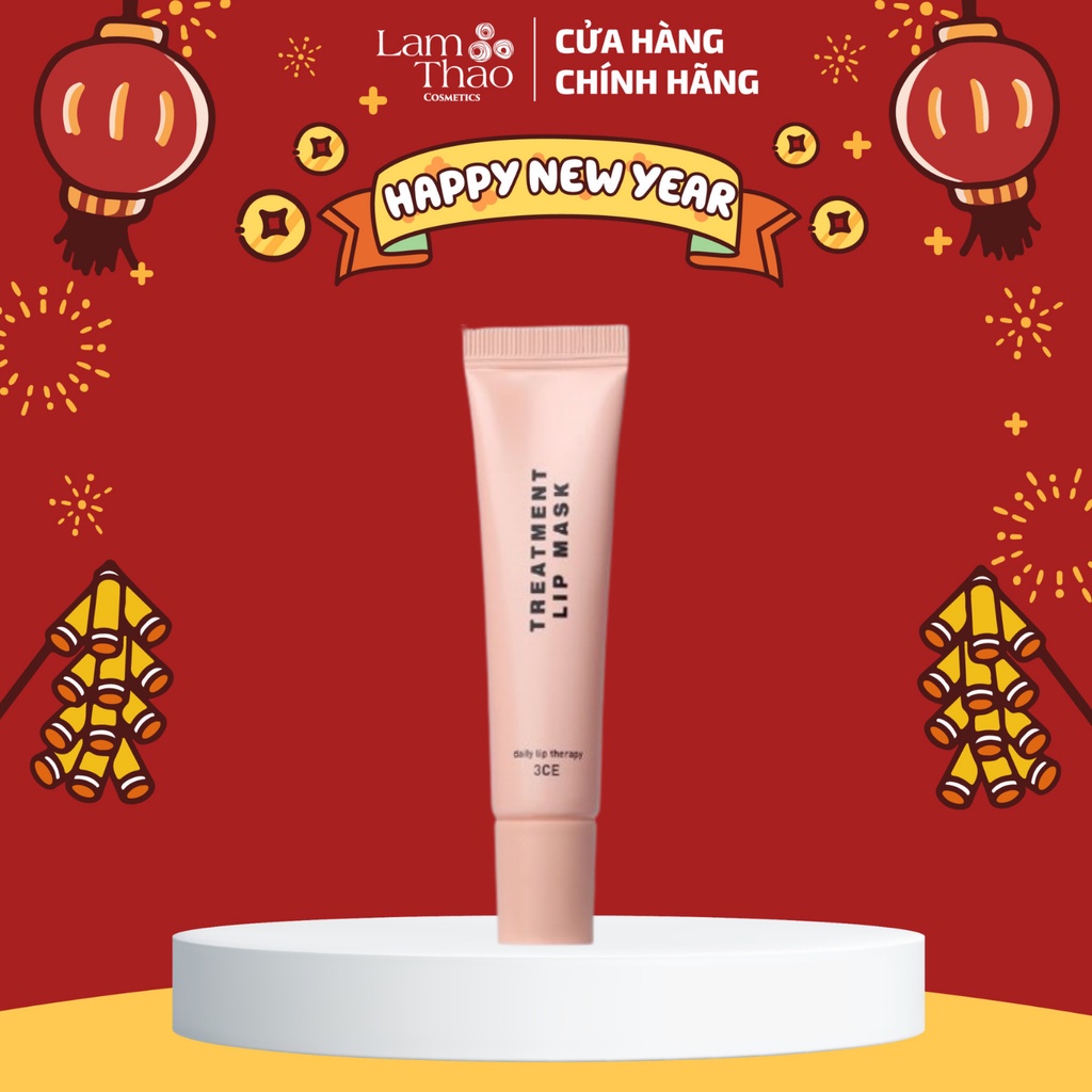 Mặt Nạ Ngủ Dưỡng Môi Ẩm Mượt 3CE Treatment Lip Mask