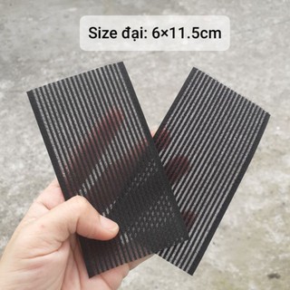 Túi 2 miếng dán mái trang điểm (được chọn màu)