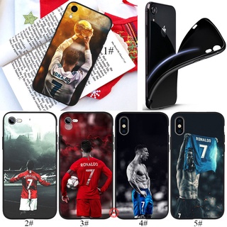 Ốp Điện Thoại Silicon Mềm Hình Cristiano Ronaldo Cho iPhone 5 5S 6 6S 7 8 11 Pro Max Plus SE XR ILL37 CR7
