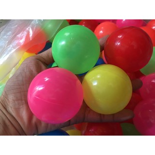 đồ chơi cho bé banh bóng nhựa nguyên sinh set 10 quả
