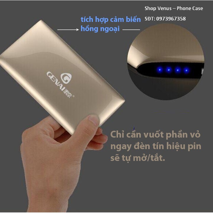 Pin sạc dự phòng Genai J10 10000mah