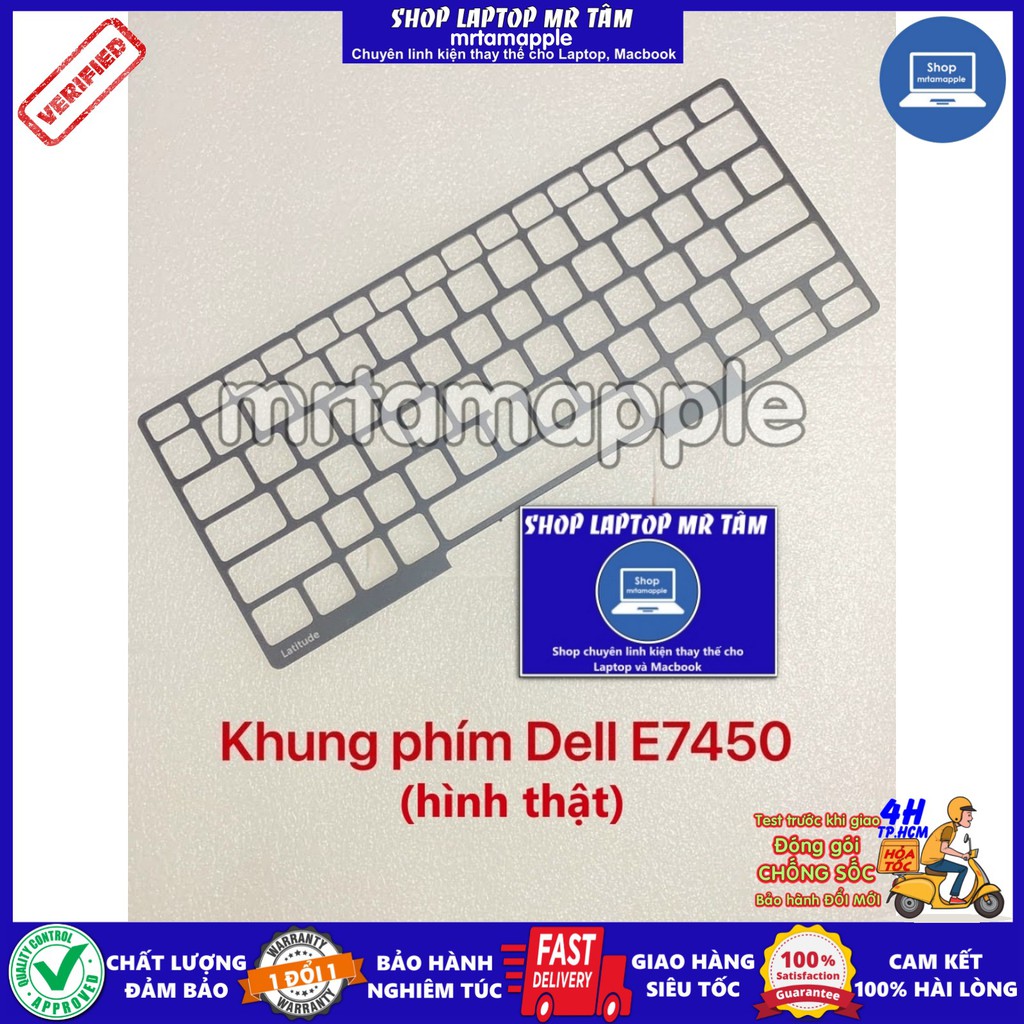 KHUNG VIỀN CHE BÀN PHÍM LAPTOP DELL E7450 dùng cho Latitude E7450