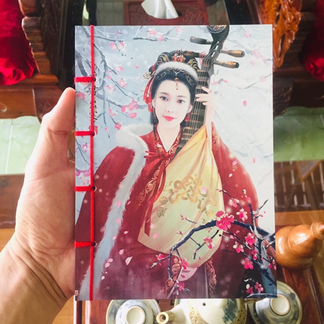 HANDMADE Sổ bí kíp 200 trang Võ Lâm Chí Tôn