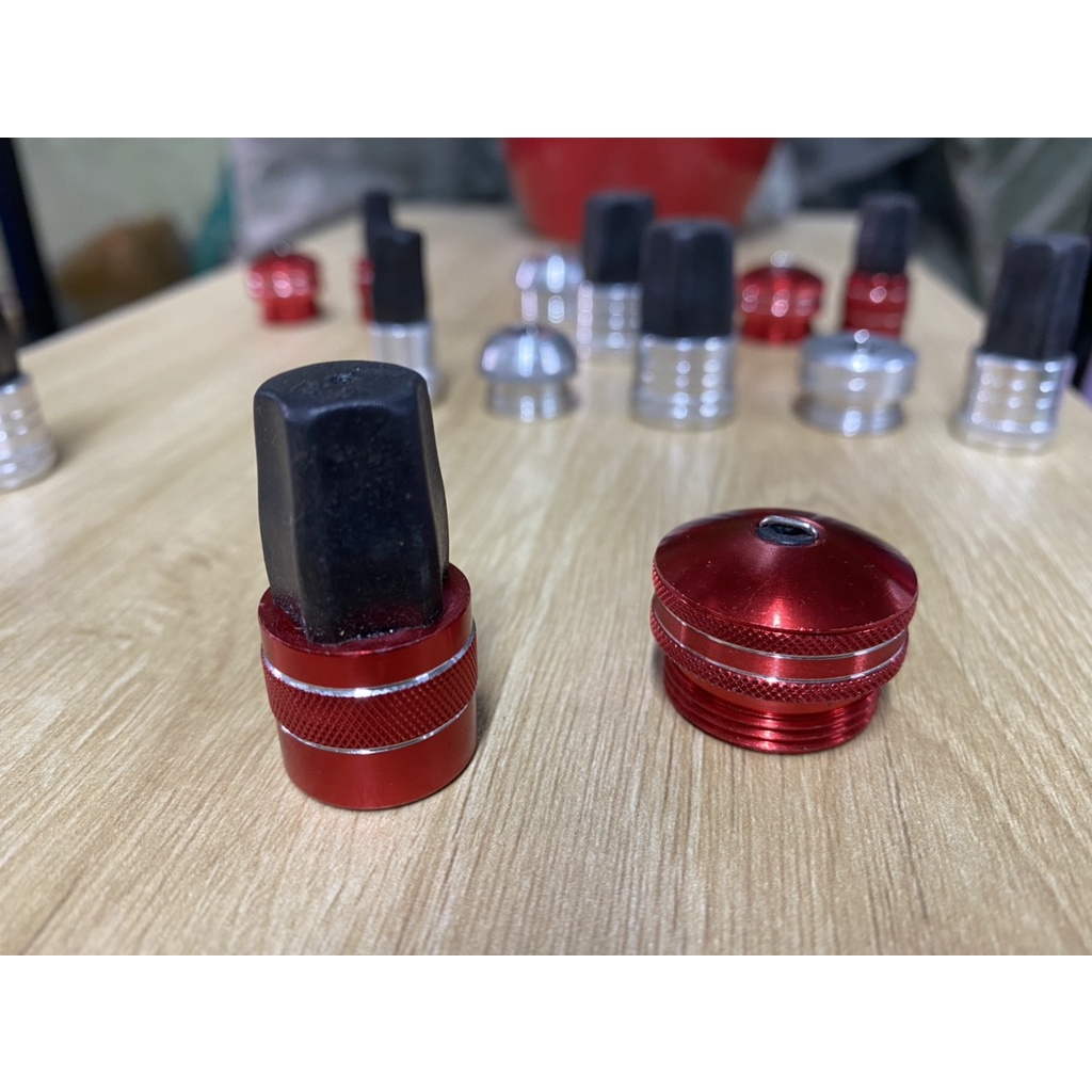 Combo nắp và đối trọng cần câu tay