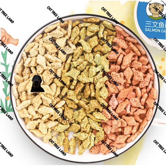 BÁNH THƯỞNG CHO MÈO CATNIP BISCUITS 50G - BÁNH QUY CATNIP (CỎ BẠC HÀ), TIÊU BÚI LÔNG, HỖ TRỢ TIÊU HOÁ, SẠCH RĂNG