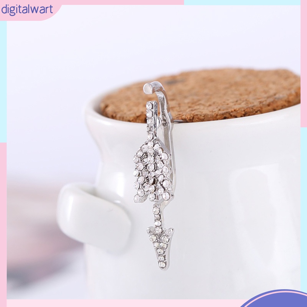 Khuyên Tai Đính Đá Hình Mũi Tên Thời Trang Cho Nữ