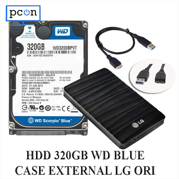 Ổ Cứng Laptop 320gb Sata Wd Lg Usb 3.0