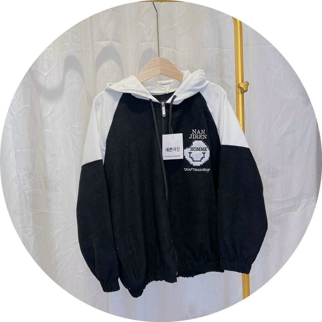 (HCM) ÁO KHOÁC NHUNG TĂM CÓ NÓN THỜI TRANG NỮ TÍNH - SIÊU XỊN , CHẤT NHUNG CỰC TỐT FORM ÁO RỘNG TÔN DÁNG CHO CÁC BẠN TRẺ