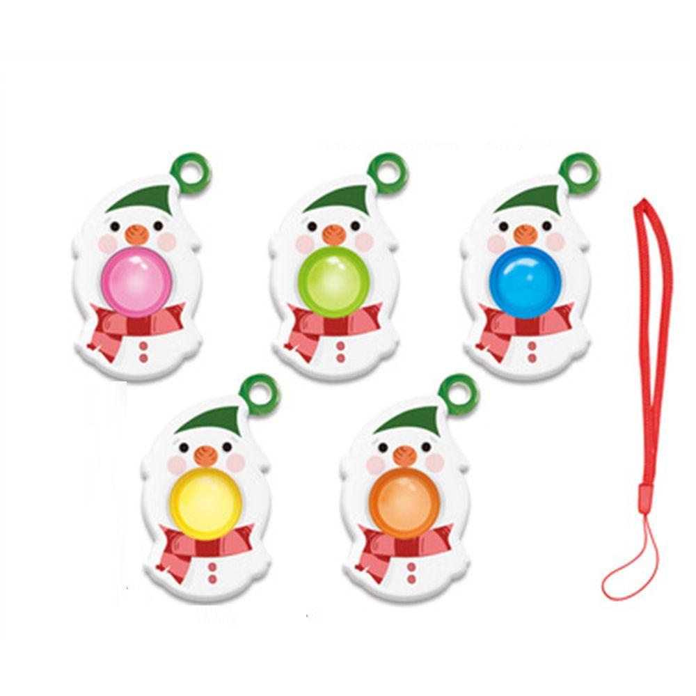 CHOOKEY Đồ Chơi Bóp Giảm Căng Thẳng Bằng Silicone Có Móc Khóa