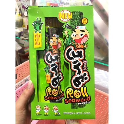 Rong biển cuộn tròn big roll thái lan 12 cây