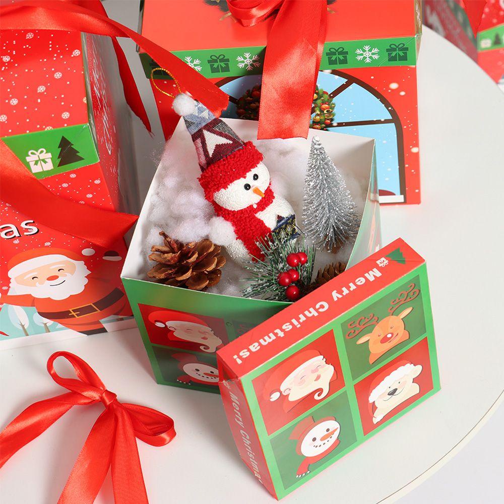 Set 3 Túi Giấy Đựng Kẹo Làm Quà Giáng Sinh / Năm Mới