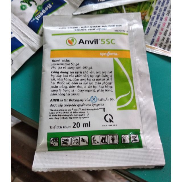 Bán Anvil 5SC trừ bệnh đốm đen cho hoa hồng hàng nhập, phân phối trong nước bởi thietbinhavuon.