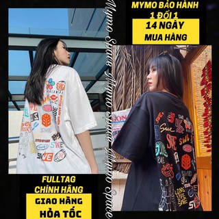 [FULLTAG CHÍNH HÃNG] Áo Thun SWE NHIỀU LOGO FULLTAG | Áo Thun COTTON 100% | CHUẨN CAO CẤP 1:1 LOCAL BRAND