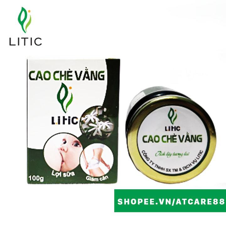 Cao Chè Vằng Litic 100gram lợi sữa, giảm cân, ổn định huyết áp, ngủ ngon LCCV100