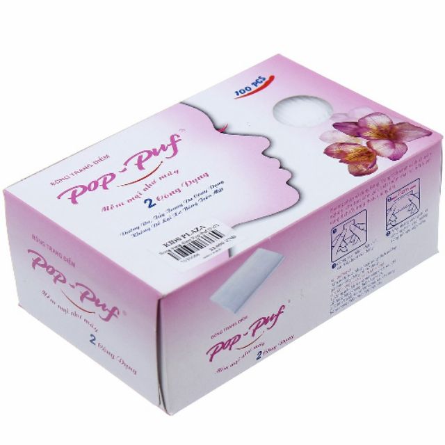 Bông tẩy trang pop - puf