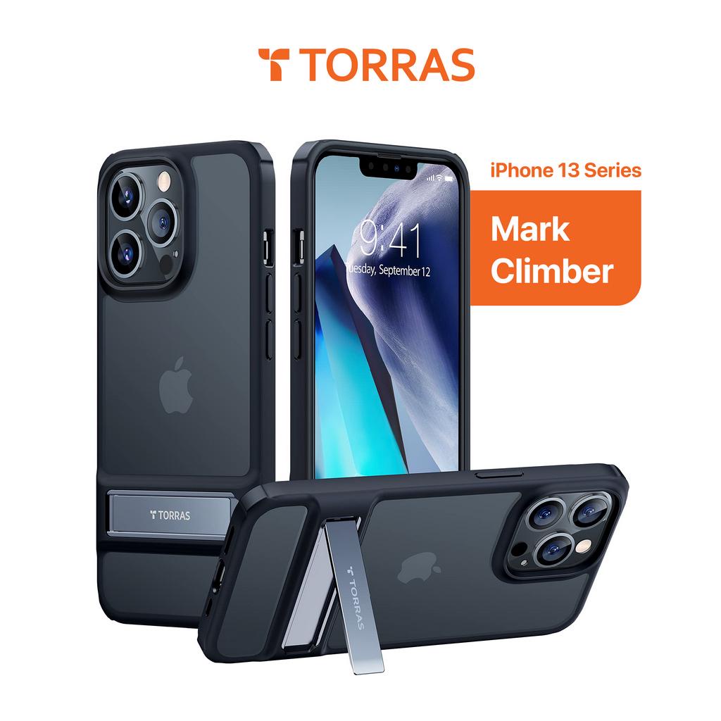 Ốp lưng TORRAS MarsClimber Case cho iPhone 13 Series-BLACK