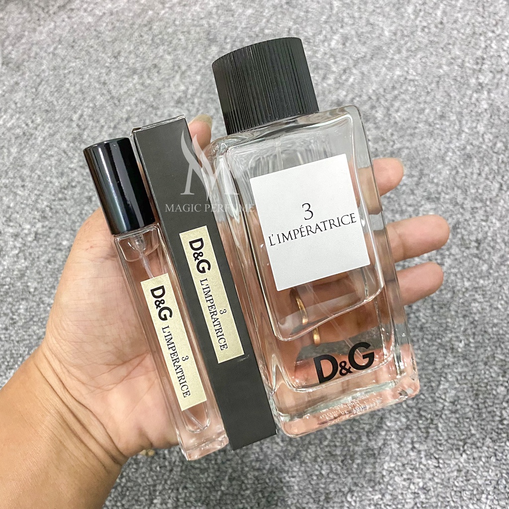 Nước hoa nữ chính hãng D&G 3 L'Imperatrice mẫu thử 5ml, 10ml